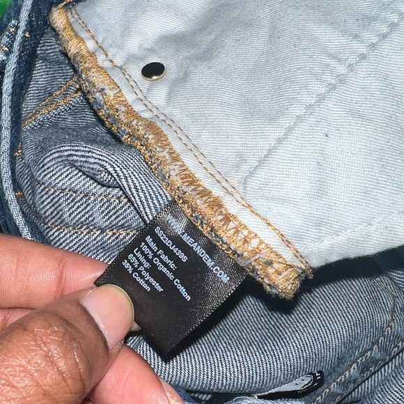 ME+EM Women's Blue Contrast Flared Jeans size 25 - Picture 6 of 7